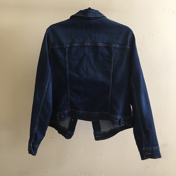 Old Navy Dark Denim Jacket - Picture 3 of 4